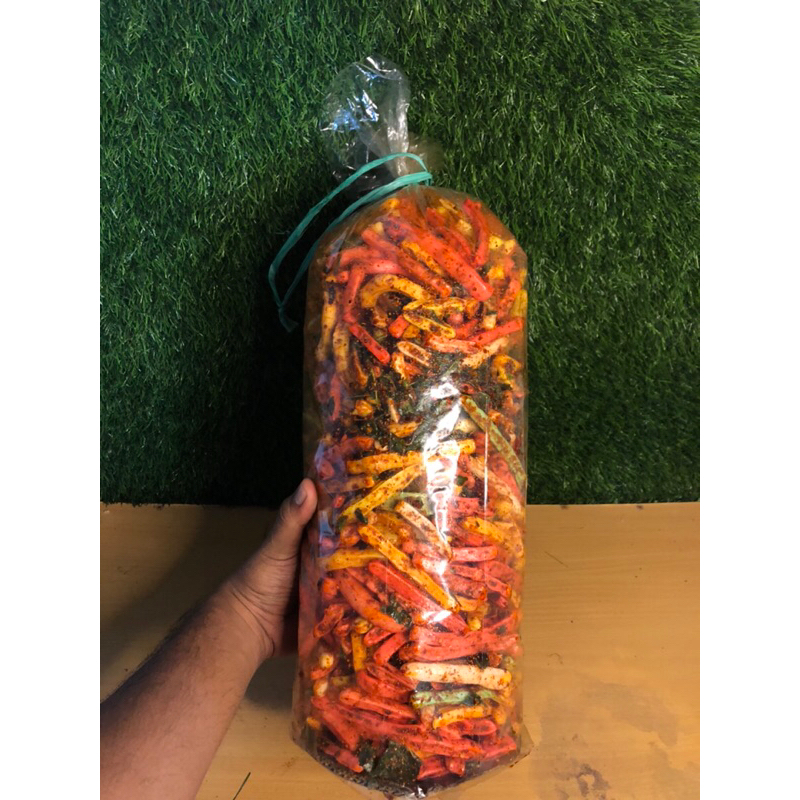 

krupuk asbeton pedas cikruh