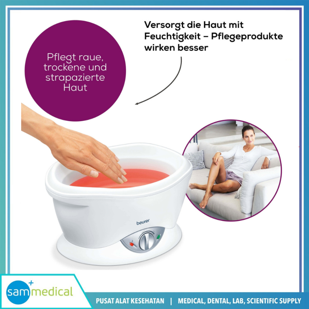 Beurer Wax Bath Paraffin Bath Elle MP 70 / Parafin Bath / Penghilang Kulit Pecah / Perawatan Kaki / 
