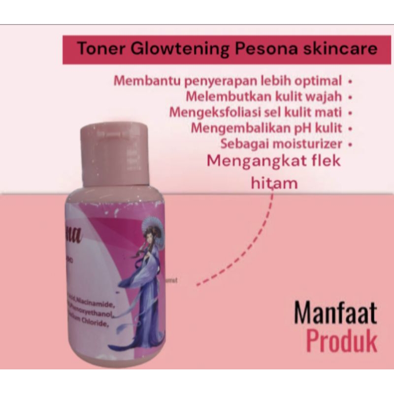 pesona toner whitening