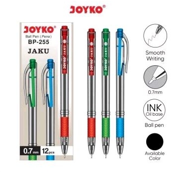 

Bolpen JOYKO BP-255 JAKU isi 12 pcs