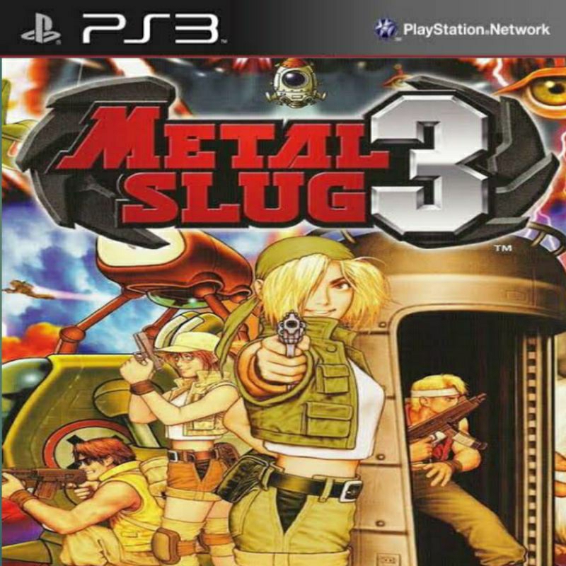 DVD Game ps3 hen/cfw Metal Slug 3