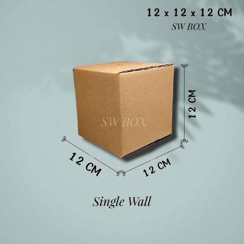 

Kardus Ukuran 12x12x12 CM Box untuk packing ST