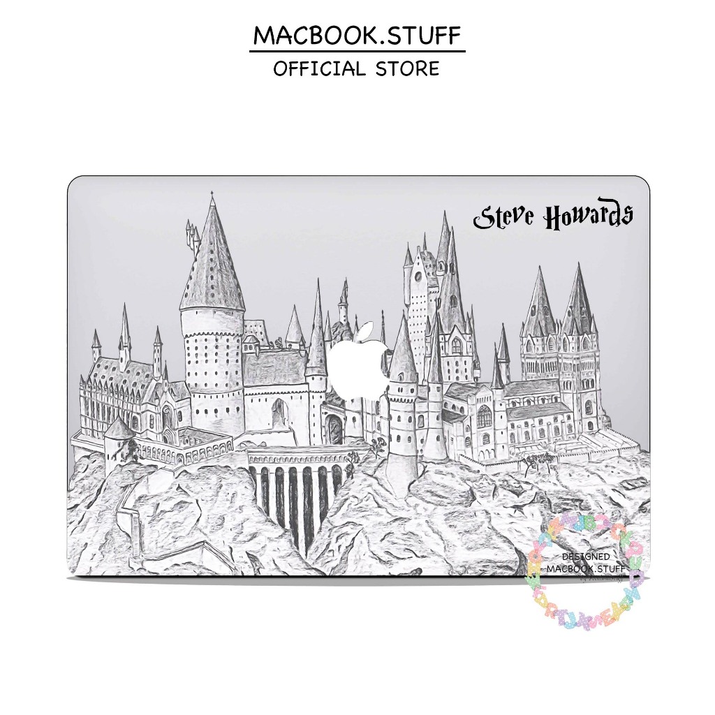 MACBOOK Case CUSTOM HOGWARTS DESIGN NEW AIR PRO RETINA 11 12 13 14 15 16 INCH NON /  WITH CD ROOM / 