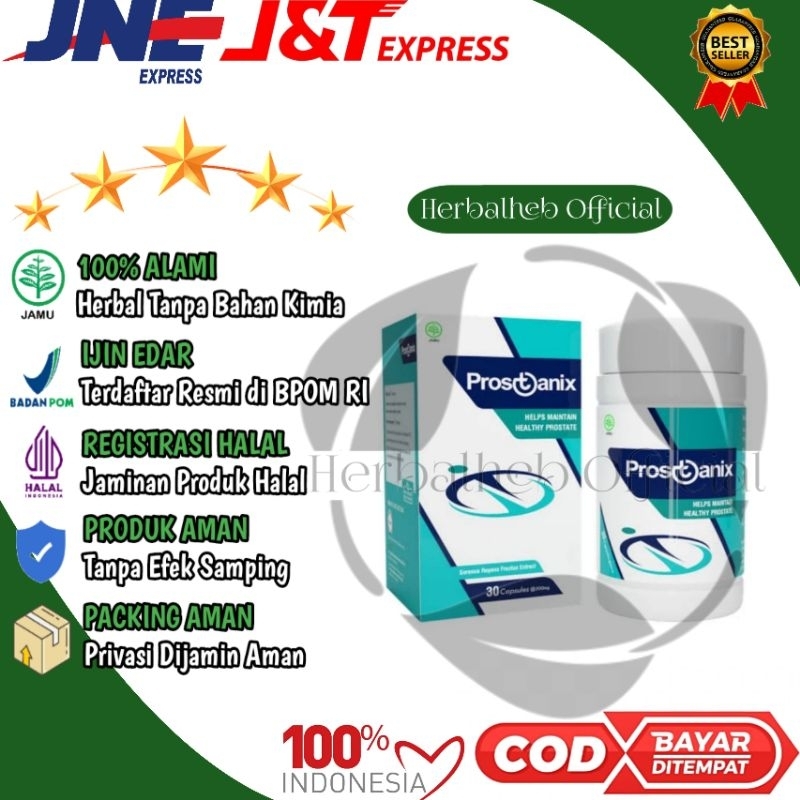 Prostanix Asli Original Obat Prostat Herbal Resmi BPOM