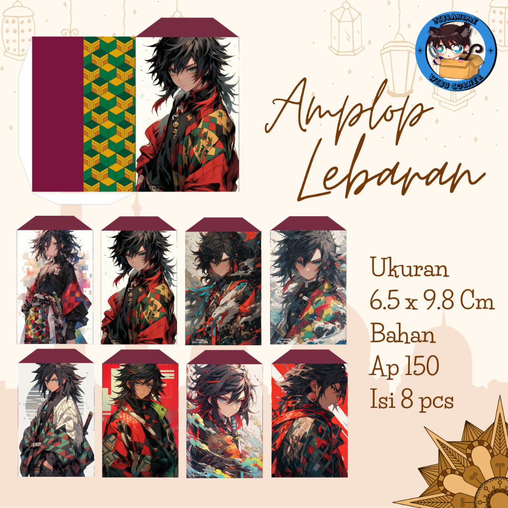 

amplop kimetsu no yaiba giyu tamioka