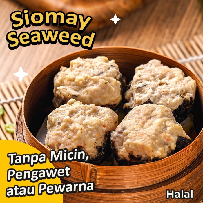 

MURAH banget !! Dimsum Siomay Rumput Laut Seaweed Nori Dim Sum Sarapan
