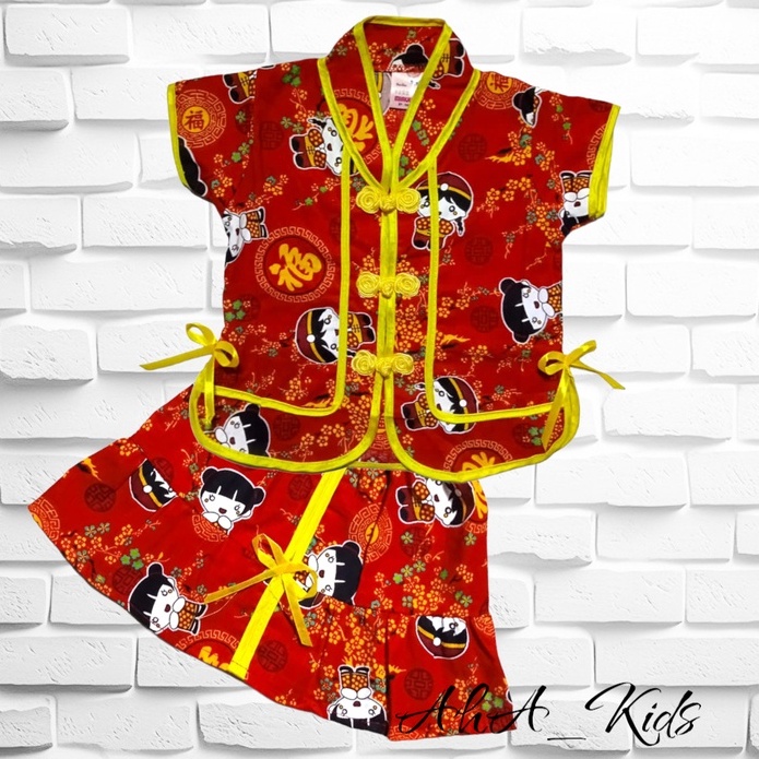 Klik Pesan Promo Setelan Baju Cina Anak Perempuan Model Terbaru Untuk Usia 8 Tahun