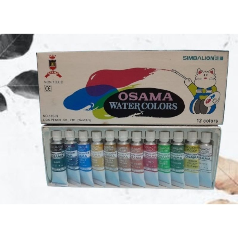 

Osama WaterColor 12 Colors