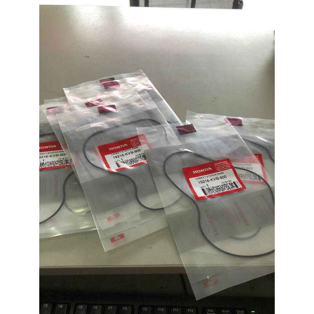 GASKET STATOR BASE VARIO KARBU KARET WATERPAM VARIO KARBU KARET WATERPUMP VARIO KARBU SIL KARET GELA