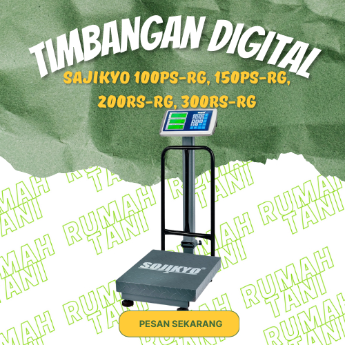 timbangan digital duduk sojikyo 100 PS-RG, 150PS-RG, 200PS-RG, 300PS-RG