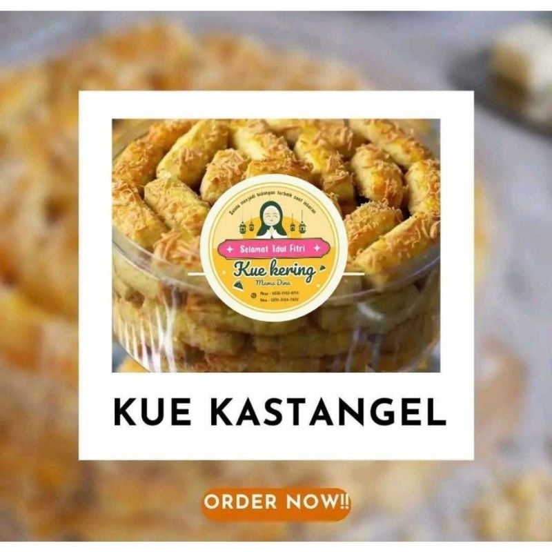 

KUE KASTANGEL PREMIUM 500GR FULL!! Baca caption yaa