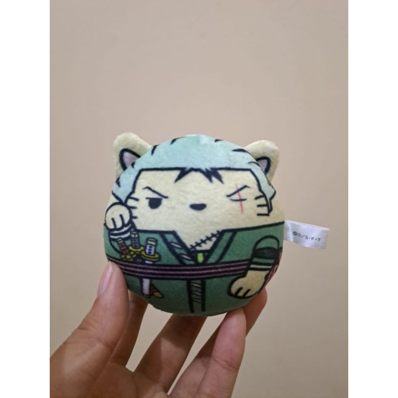 maneki mochi neko mascot zoro one piece [rare]