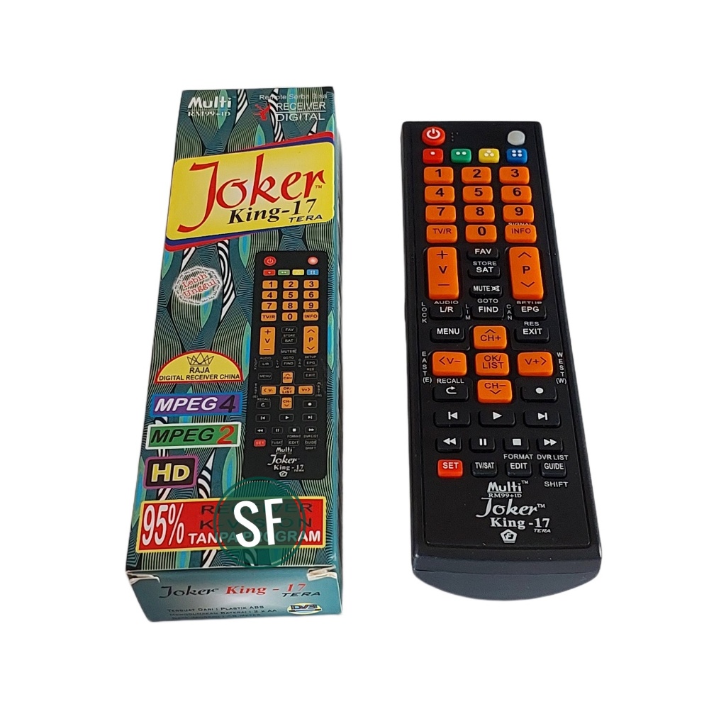 Remot Receiver DVB Digital Multi Joker King-17