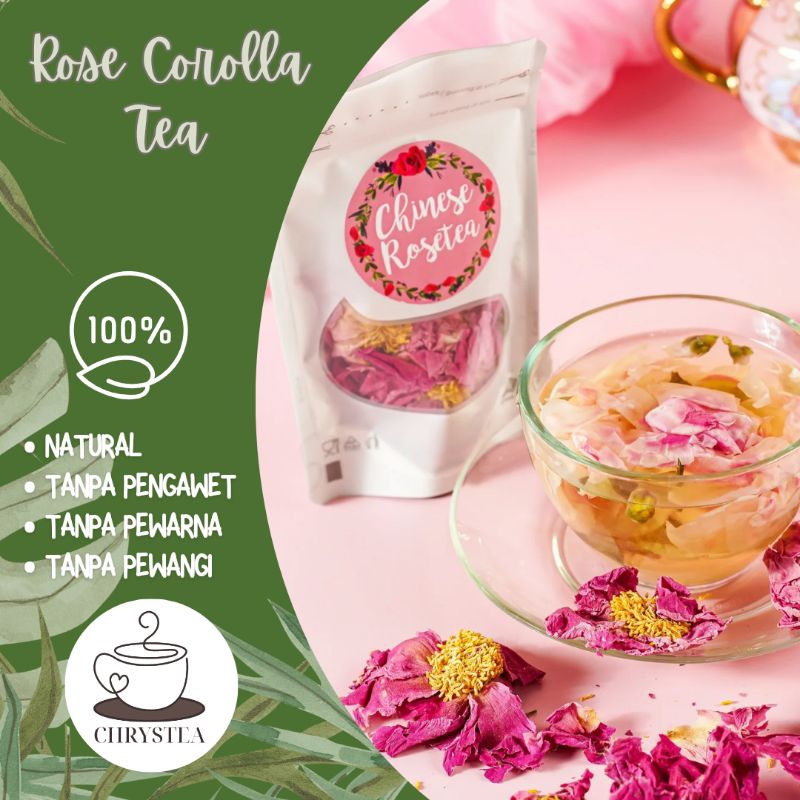 

CHRYSTEA || Rose Corolla / Chinesse Rose Tea Sachet 10gr
