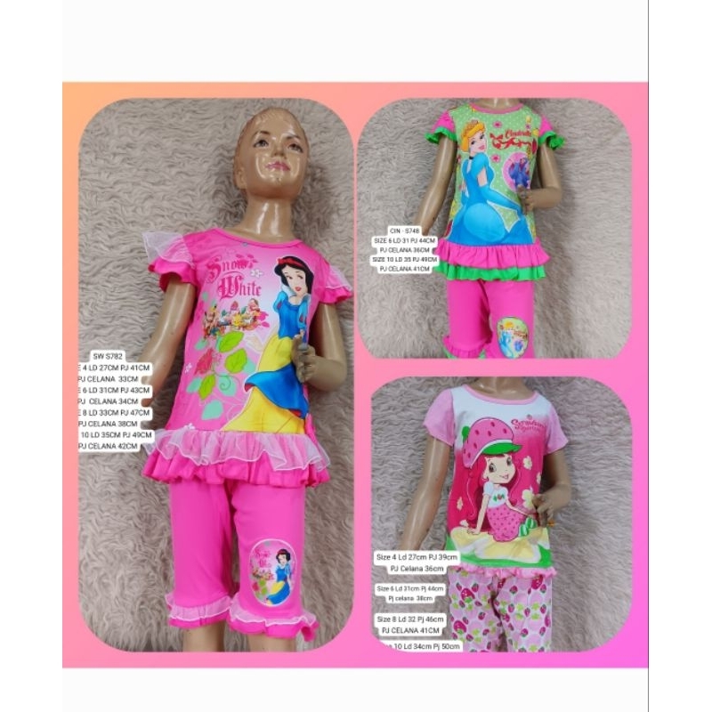 BAJU STELAN ANAK ANAK PEREMPUAN THAILAND