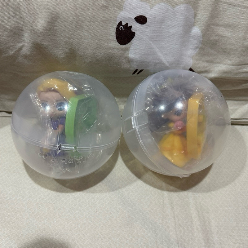 [READY] GACHA FIGURE DISNEY PRINCESS BELLE & RAPUNZEL