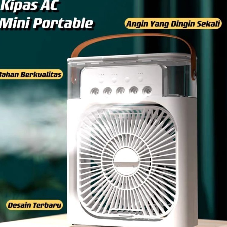 COOLERID | Kipas Angin Ac Portable Cooler Kipas AC Portable Air Cooler / AC Mini / Mini AC Cooler Po