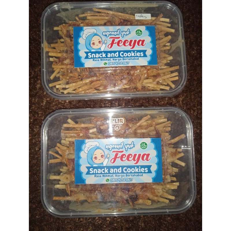 

{ PREMIUM } Mie Lidi Bumbu Uleg asli ngluget / Biting Anti Bumbu Tabur kemasan tepak -+270gr