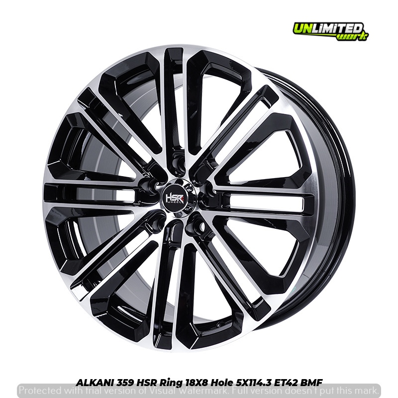Velg Racing Voxy Rush Xtrail Crv Innova HSR ALKANI Ring 18 Original Murah R18
