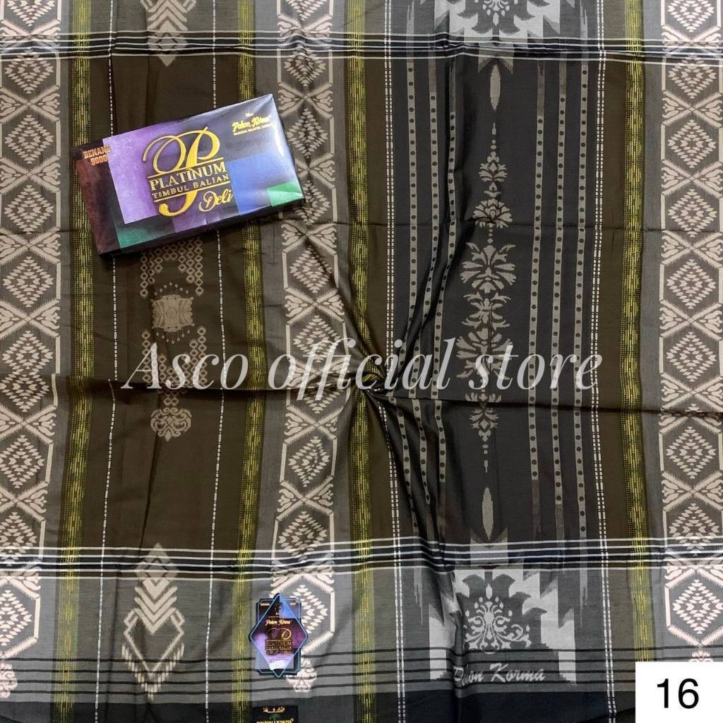 SARUNG POHON KURMA KORMA DELI PLATINUM KEMBANG TIMBUL BALIAN TERMURAH