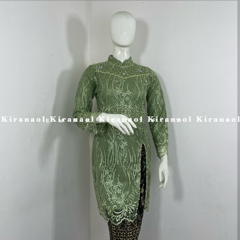 KIRANAOL - KEBAYA PAYET MODERN -TUNIK BROKAT MODERN - KEBAYA PESTA- KEBAYA TUNIK - KEBAYA WISUDA MOD