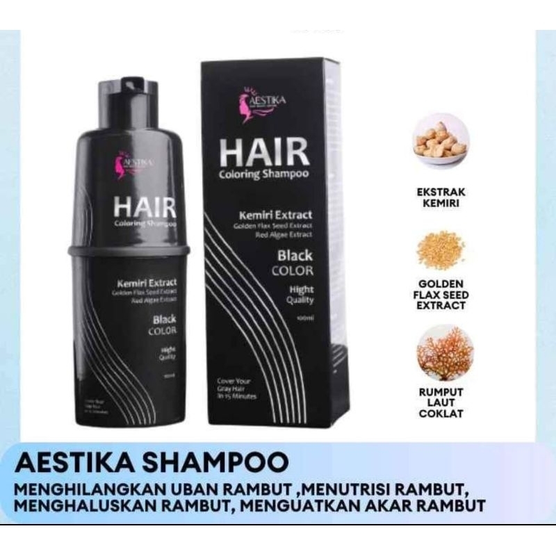 Aestika Hair Coloring Shampoo