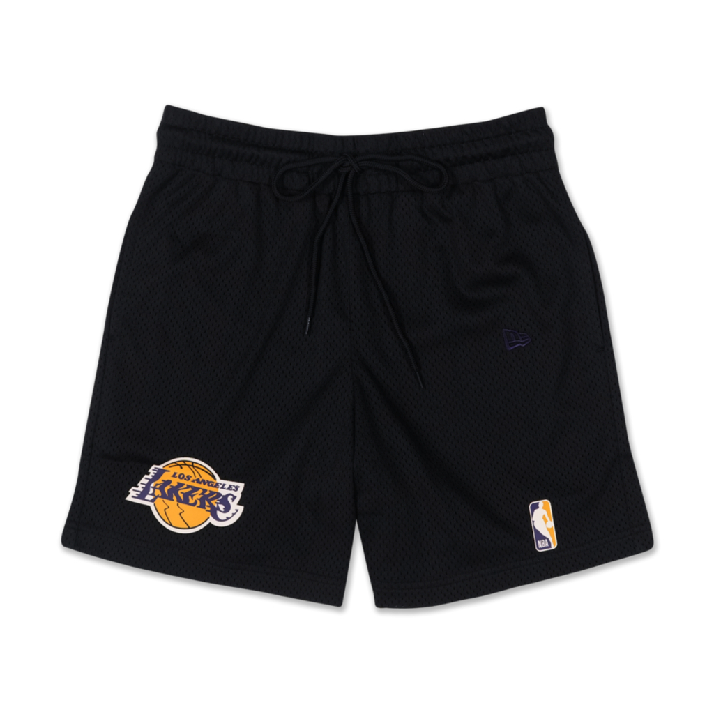 Shorts New Era Cap Los Angeles Lakers Fantasy Black Mesh Original