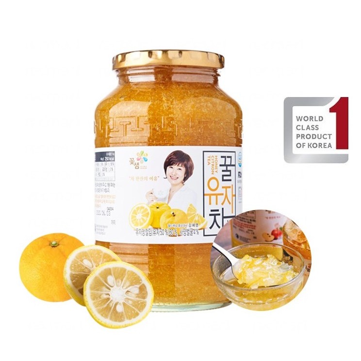 

Kkoh Shaem Honey Citron Tea / Konsentrat Jeruk Yuja Madu 580gr