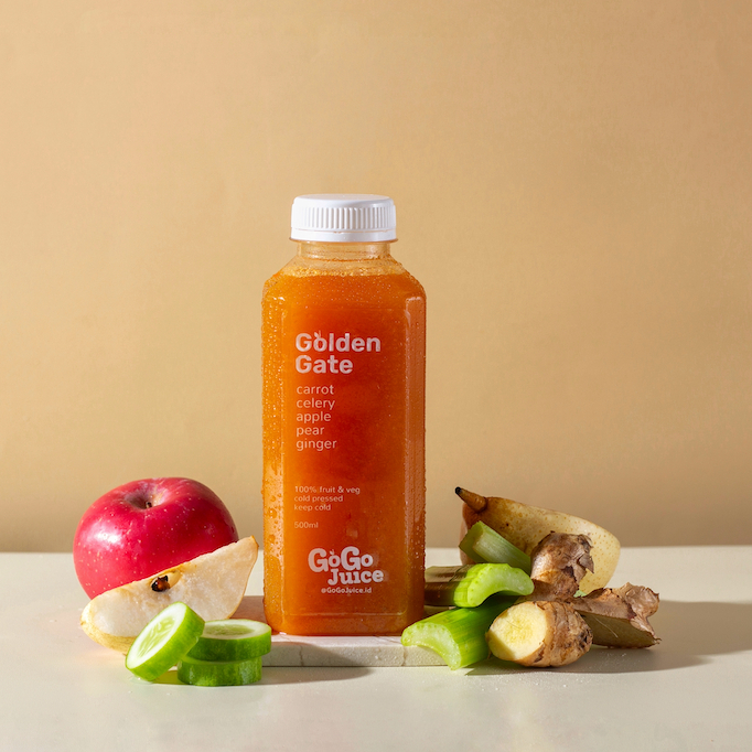 

Golden Gate 500ml | Cold Pressed Juice Made to Order Fresh Jus Murni Asli Detox