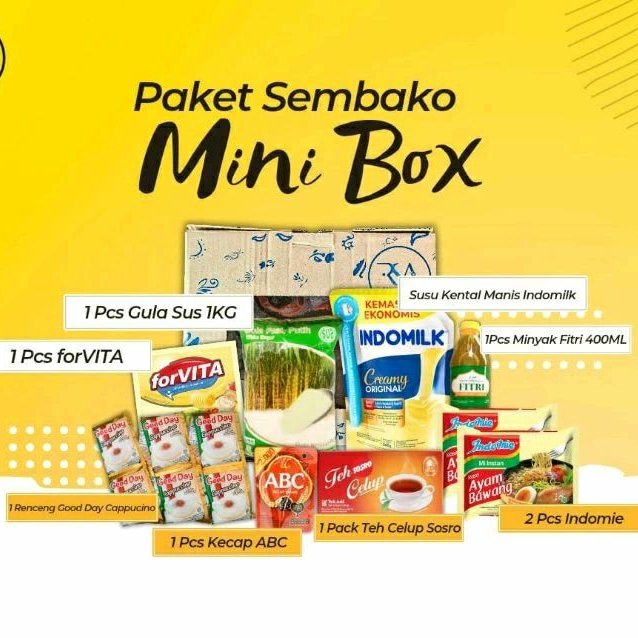 

PAKET SEMBAKO MINI BOX