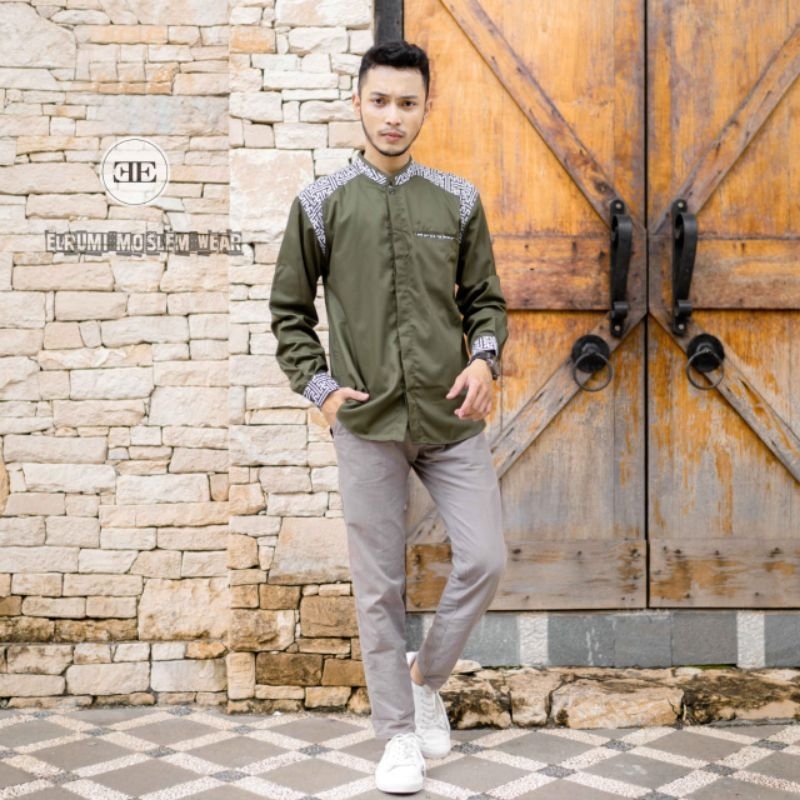 Koko elrumi - Koko lengan panjang - Koko lengan pendek