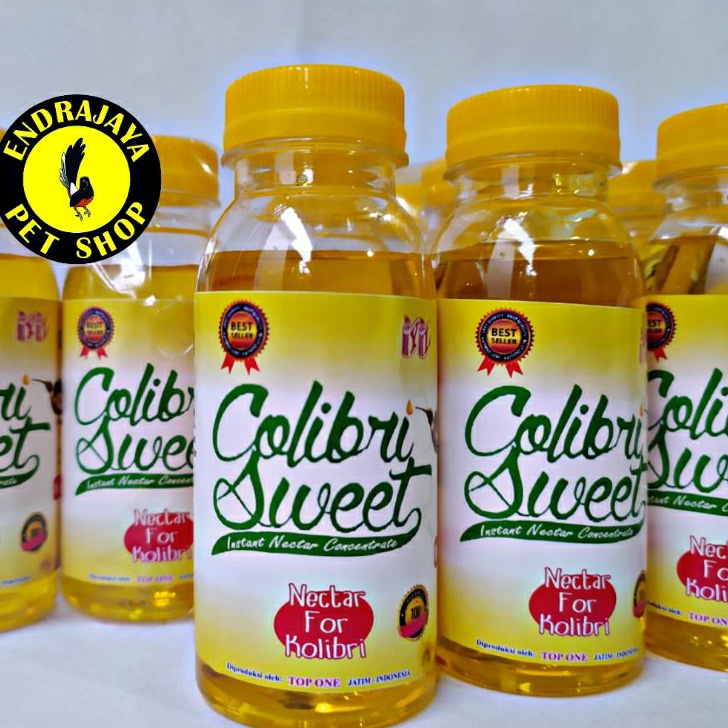 Best Collection COLIBRI SWEET BOTOL  NEKTAR PAKAN BURUNG KOLIBRI PLECI SOGON