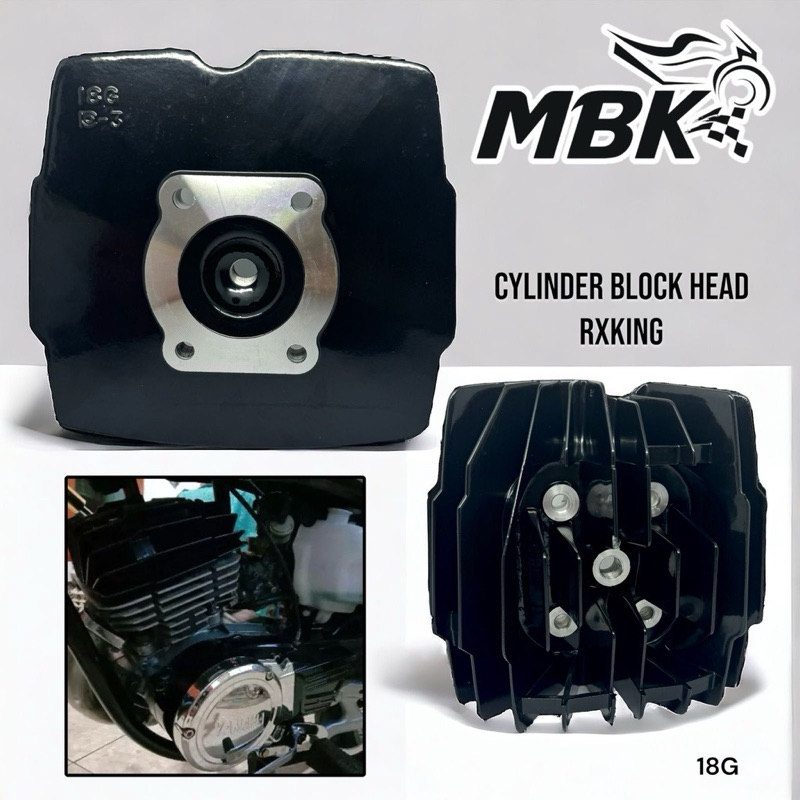 Blok Head RX KING Block Cylinder Head Nanas Belimbing YZ Pnp Rxk Rx K Rx King