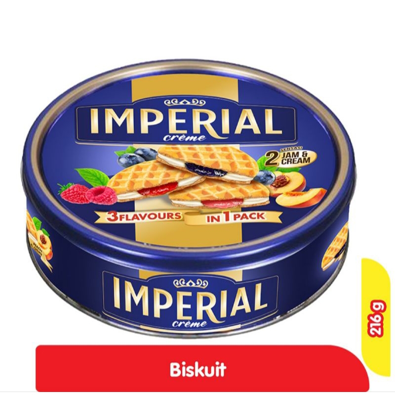 

IMPERIAL BISKUIT BLUEBERRY & CREAM 216GR