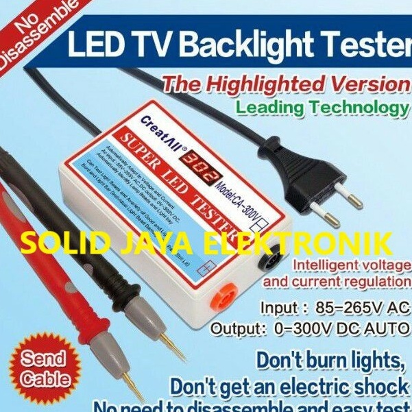 Lw TESTER BACKLIGHT ALAT TEST TES LAMPU BL LED BACKLIGHT BL OTOMATIS ALAT TEST LED TV LAMPU BACKLIGH
