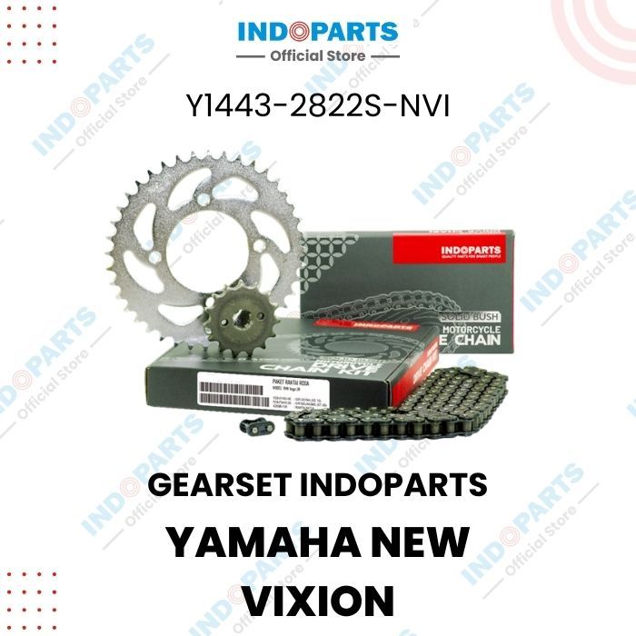 GEAR SET (girset) Yamaha New Vixion Indoparts