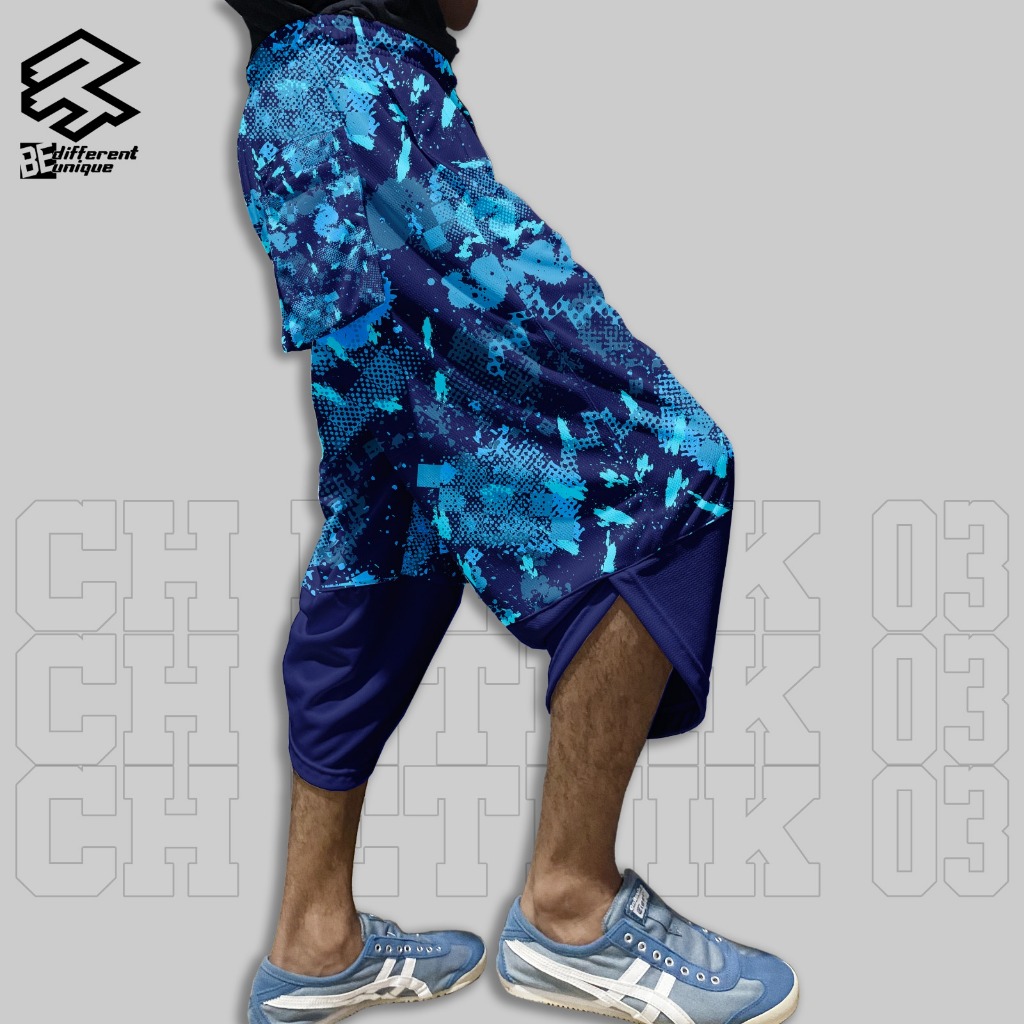 Celana Harem Casual 3D Unisex Dewasa Motif Fullprint 3R Motif BATIK ( Etnik 03 )