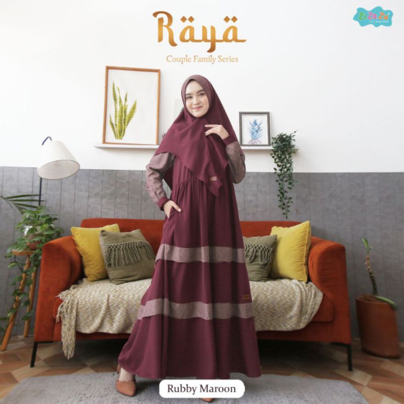 RAYA DRESS BY ZIZAZU GAMIS JUMBO GAMIS LD 130 GAMIS BUSUI