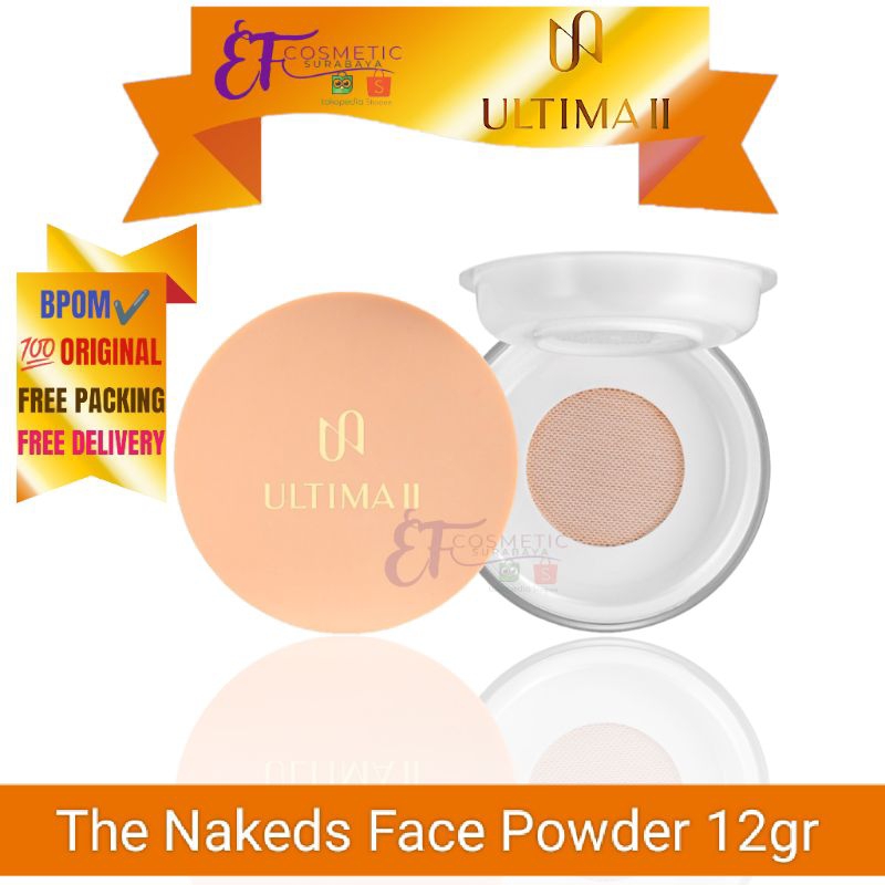 ULTIMA II The Nakeds Face Powder - Bedak Tabur Dijamin ORIGINAL