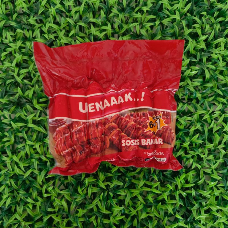 

Belfoods Uenaaak Sosis Bakar Jumbo Isi 6+1 - berat 475 gr