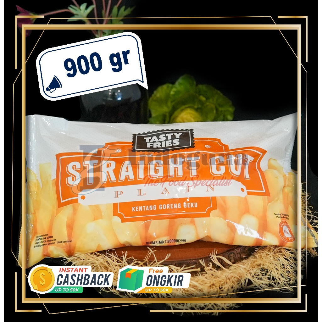 

Tasty Fries Straight Cut / kentang beku