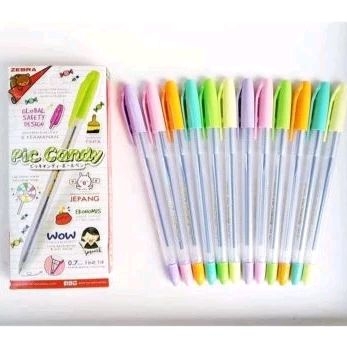 

Bulpen ZEBRA PIC CANDY Hitam (12pcs)