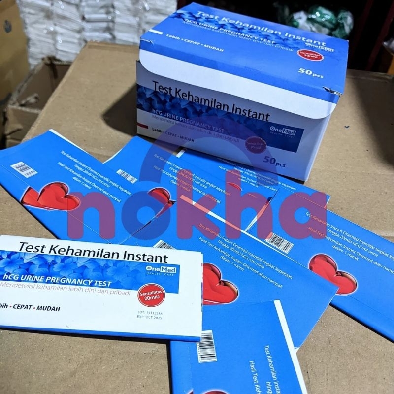 TES KEHAMILAN ONEMED ECER/TES PACK/HCG PP TEST STRIP ONEMED