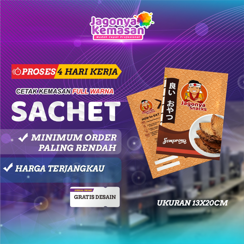 CETAK SACHET KEMASAN PREMIUM