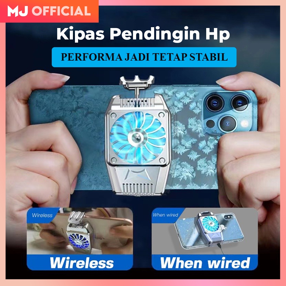 Kipas Pendingin HP Mobile Cooling Fan Pad Cooler Handphone
