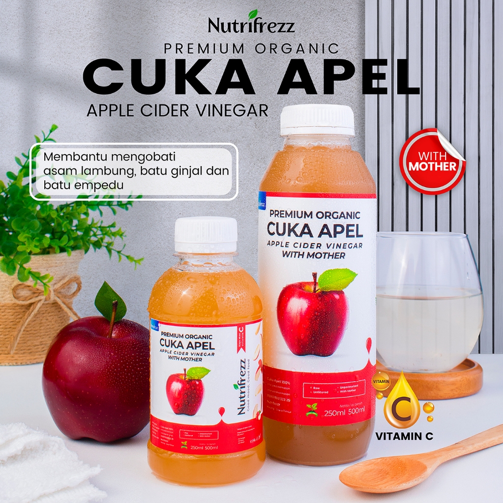 

Nutrifrezz Cuka Apel 750ML