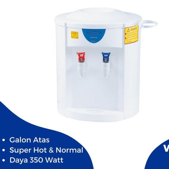 DISPENSER MIYAKO PANAS NORMAL GALON ATAS DISPENSER MIYAKO GALON ATAS HOT NORMAL