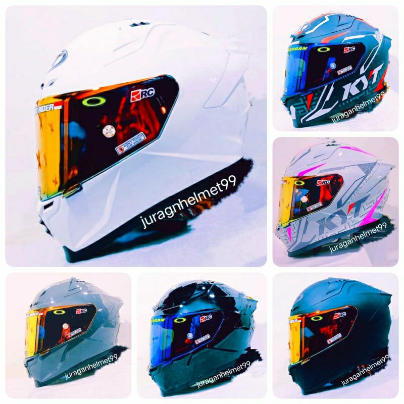 Helm Full Face KYT STRIKER Paket Ganteng