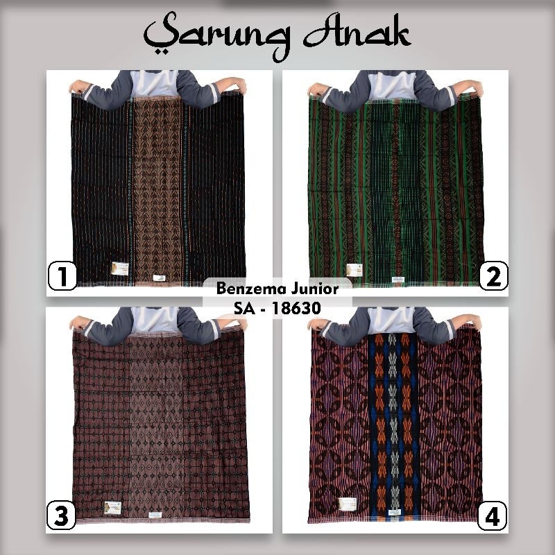 SARUNG ANAK BENZEMA JUNIOR SARUNG ANAK MURAH USIA 7-12 TAHUN SARUNG JUNIOR