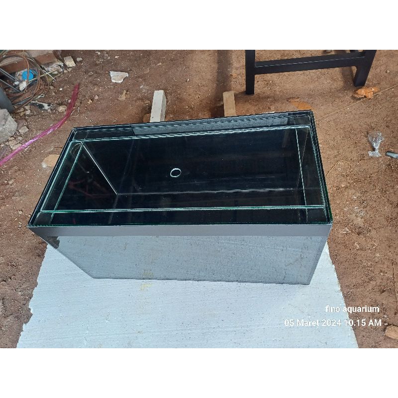 aquarium kaca 60x40x40